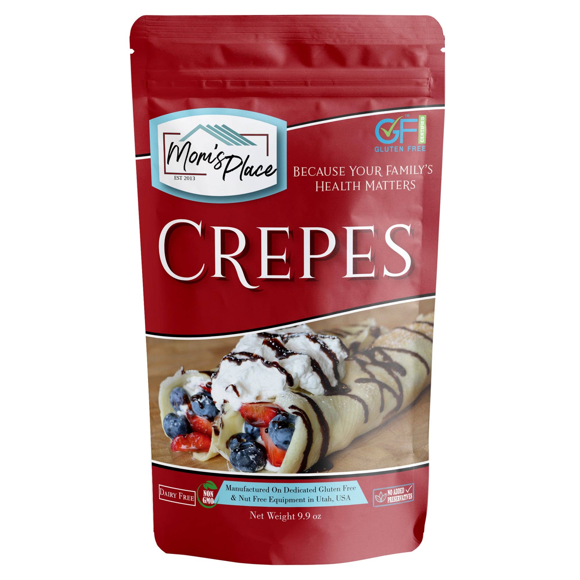Mom's Place Gluten Free - Wholesale Pancake Mix - Gluten-Free Crepes Mix1