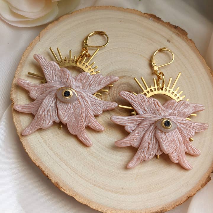 Xandra Page Co. - Wholesale Dangle Earrings - Biblically Accurate Angel Earrings, Seraphim Earrings3