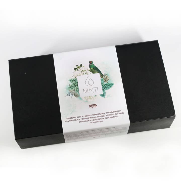 MAJTI - Wholesale Health/Detox Tea - MAJTI PURE tea box for self-mixing