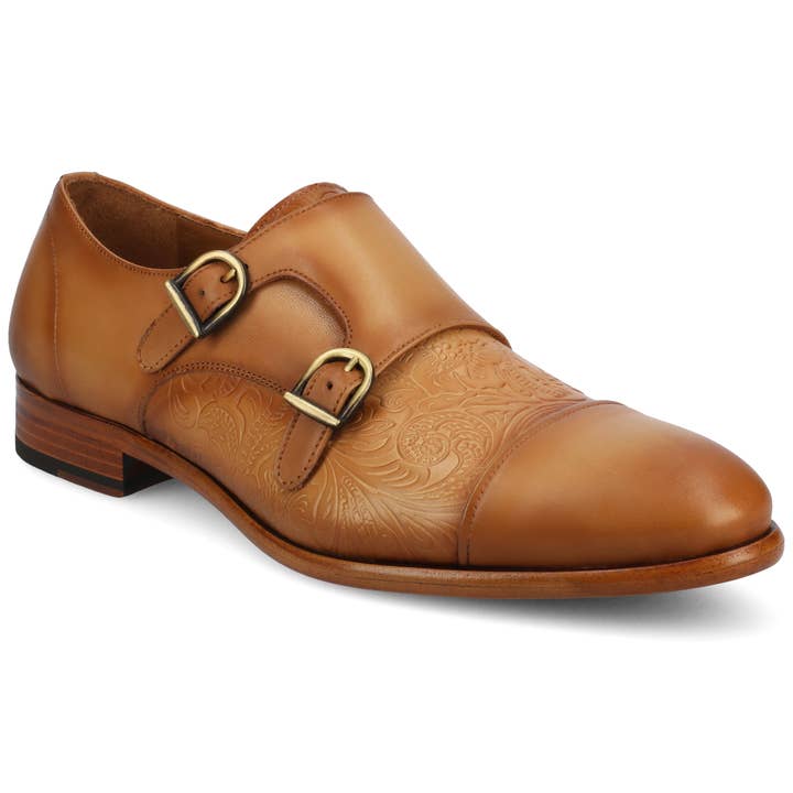 Taft - Wholesale Oxford Shoes - Men's - TAFT The Lucca Monk in Honey Floral