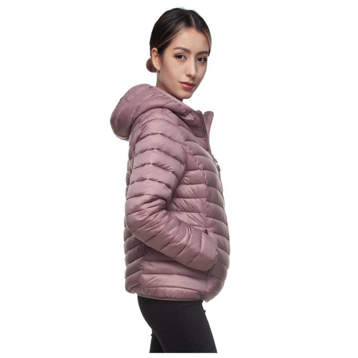 Rokka & Rolla - Wholesale Puffer Jacket - Women's - Women's Light Packable Puffer Jacket3
