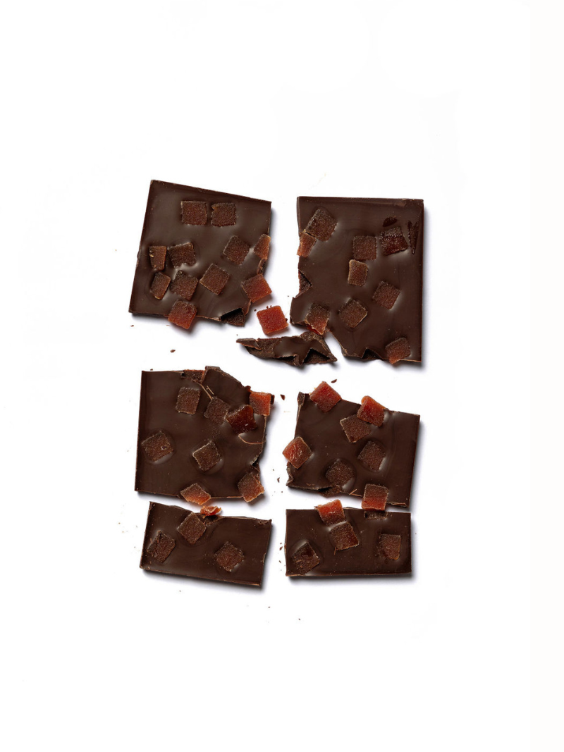 Mission Chocolate - Venta al por mayor Chocolate - Chocolate negro 70 % con guayaba cristalizada2
