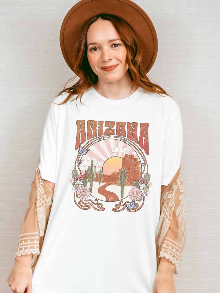 Arizona Grafisk Tee för wholesale av Khristee