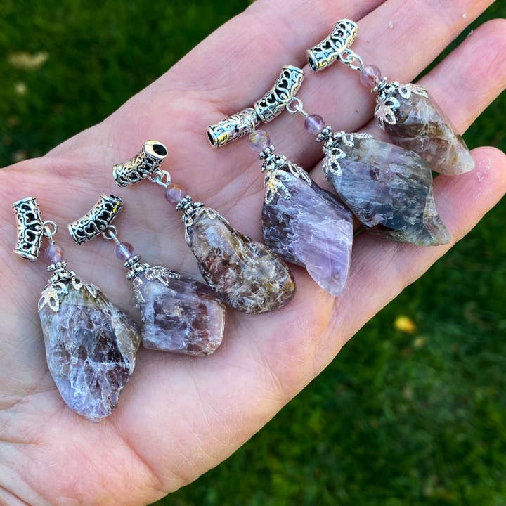 Glorious Healing Crystals - Wholesale Pendant/charm necklace - Super 7 Pendant, FreeForm Tumbled Necklace, High2