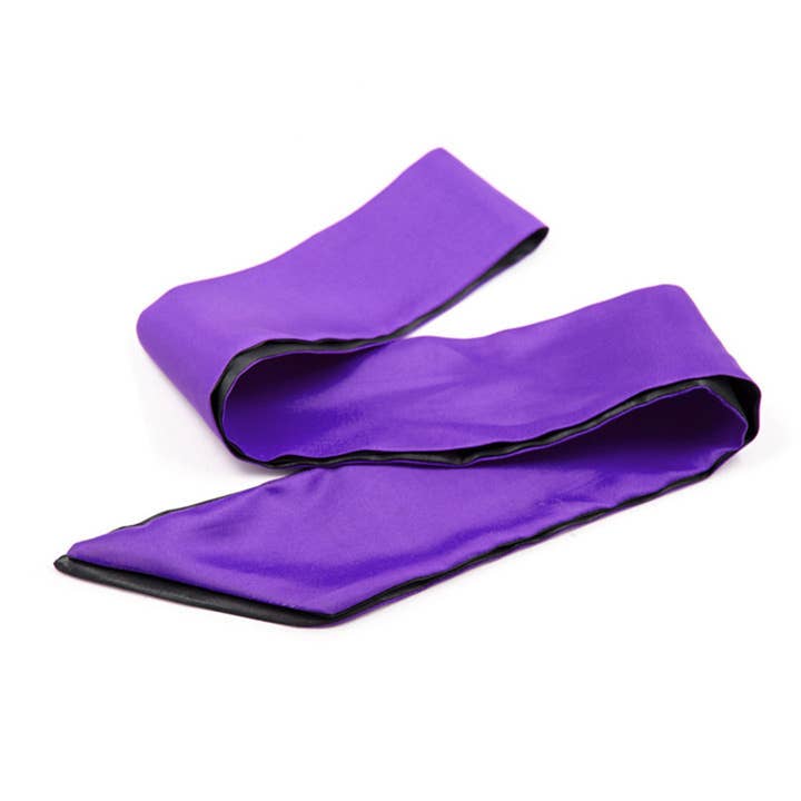 Stylex Party - Wholesale Sex Toy - Satin BlindFold Red Purple Sexy Roleplay Bedroom BDSM1