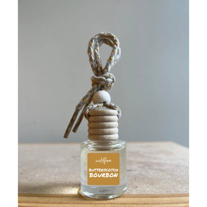 Wildfire LLC - Wholesale Car Freshener - Unisex - Butterscotch Bourbon Car Air Freshener – Sweet & Cozy1