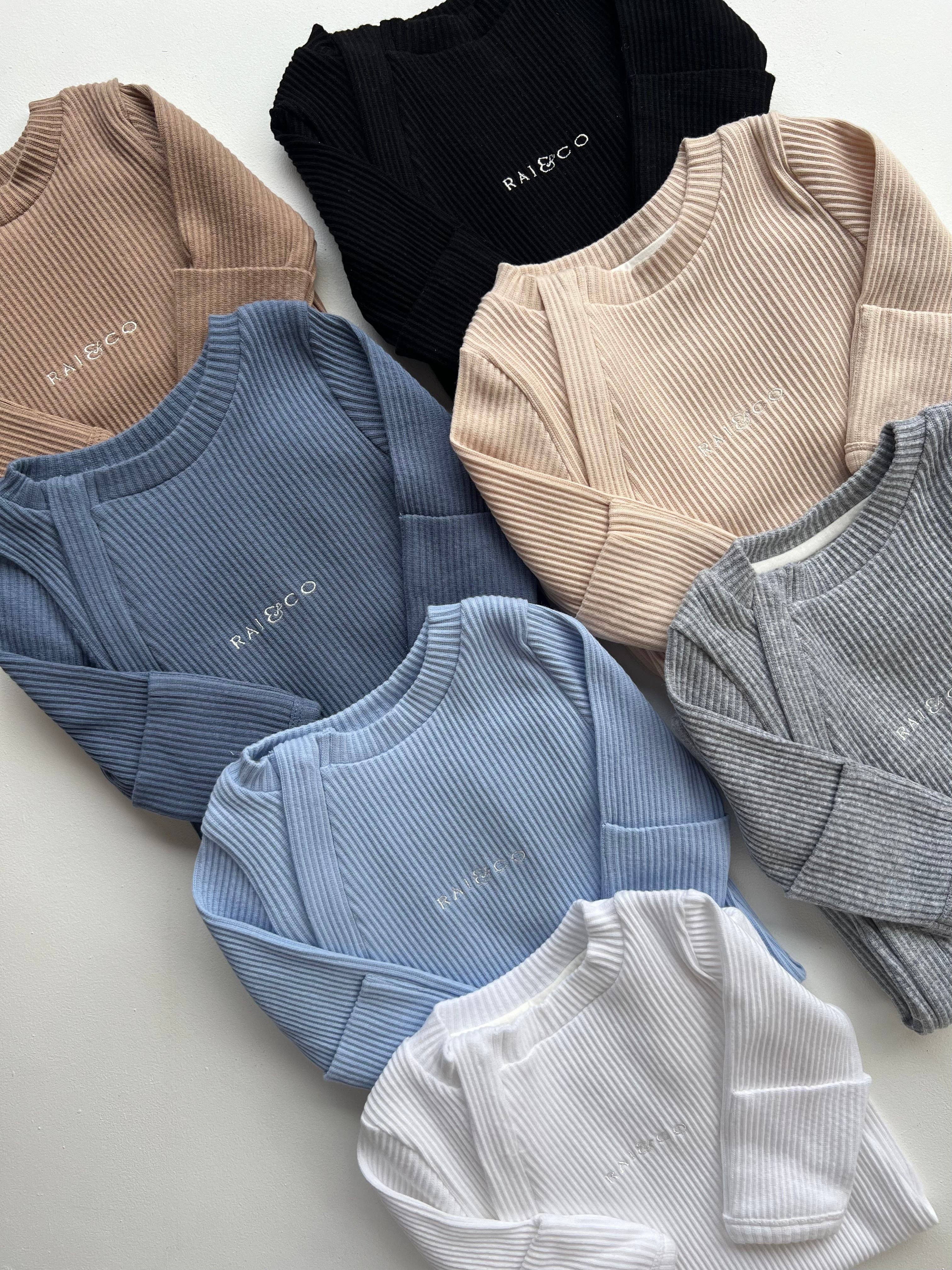 RAI & CO - Wholesale Jumpsuit – Baby - Ribbed Onesie10