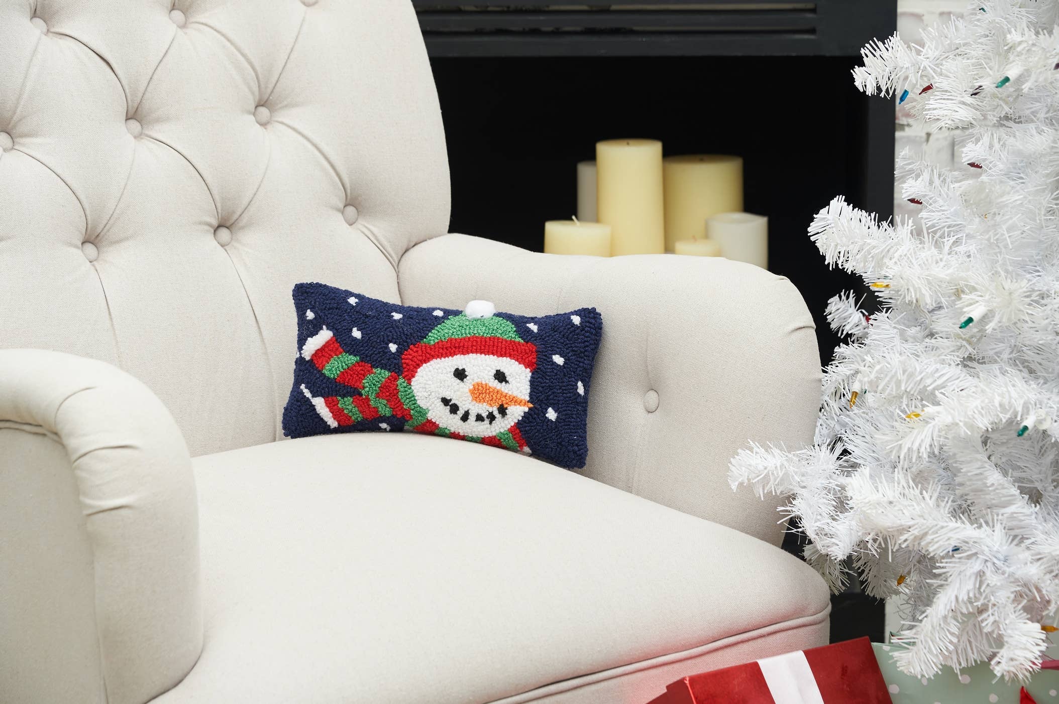 C&F Home - Wholesale Throw/Decorative Pillow - Christmas Winter Snowman Throw Pillow2