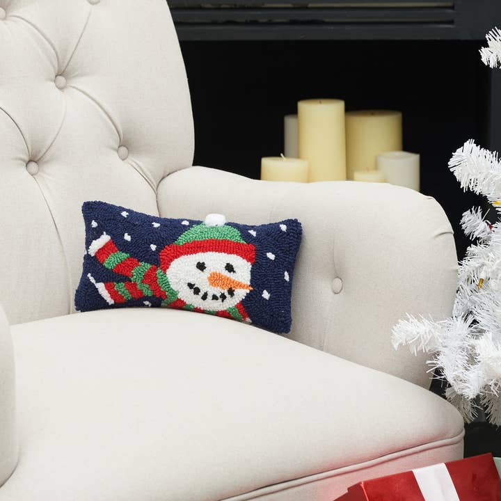 C&F Home - Wholesale Throw/Decorative Pillow - Christmas Winter Snowman Throw Pillow2