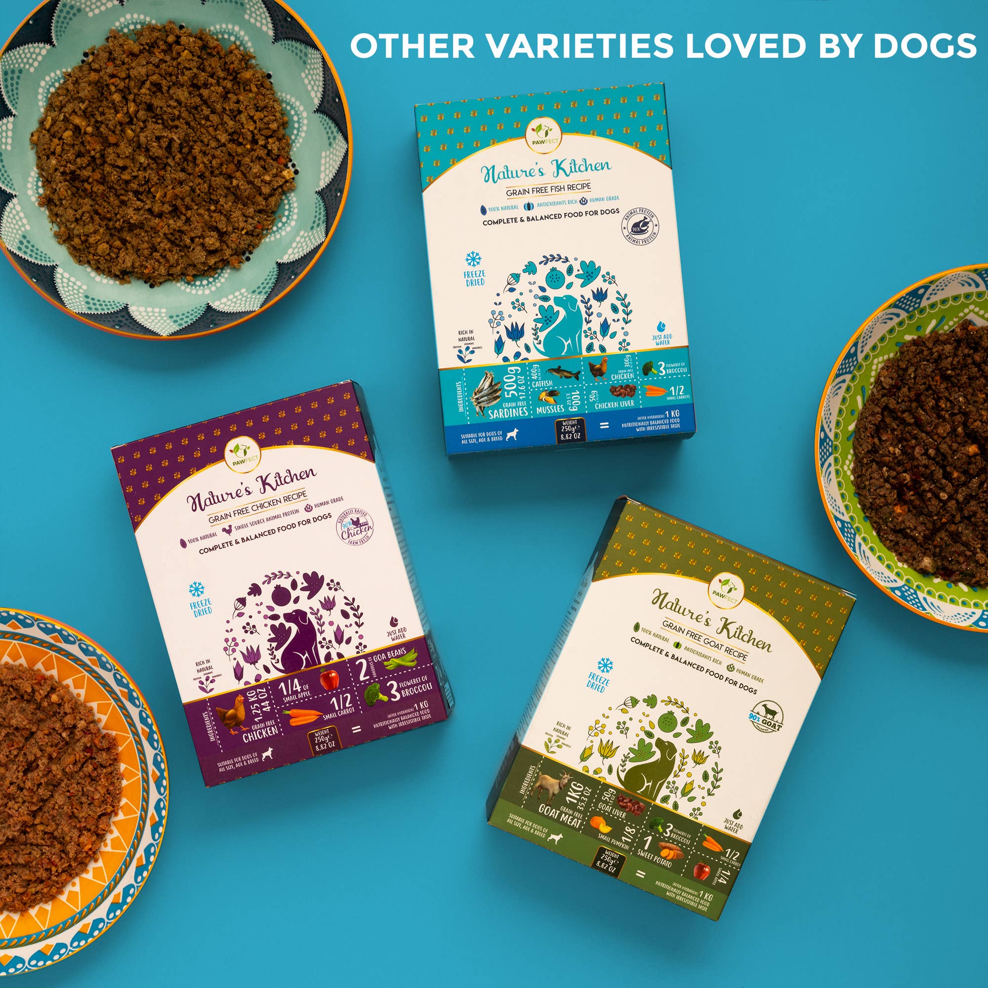 Pawfect Foods – wholesale Pet food – Dog – Pawfect Nature's Kitchen Freeze-Dried Fish Recipe Dog Food | Complete & Balanced Meal | Omega-3 for Skin & Coat | 100% Natural | Grain-Free | Boosts Immunity5