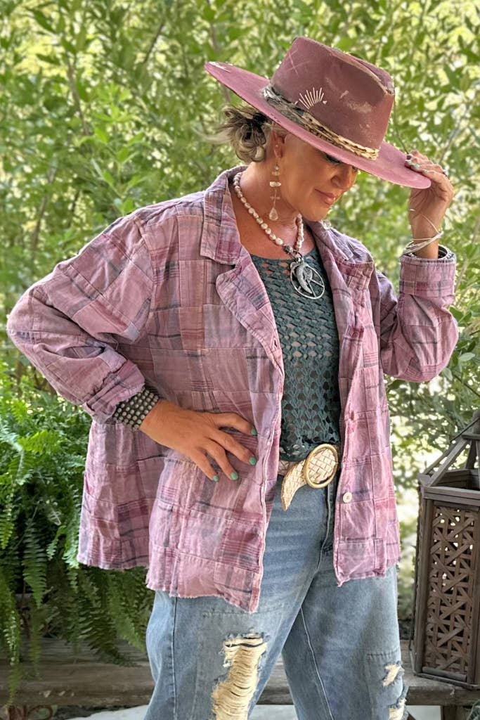 Jaded Gypsy – wholesale Jacket – Women's – Plum Delight Jacket1