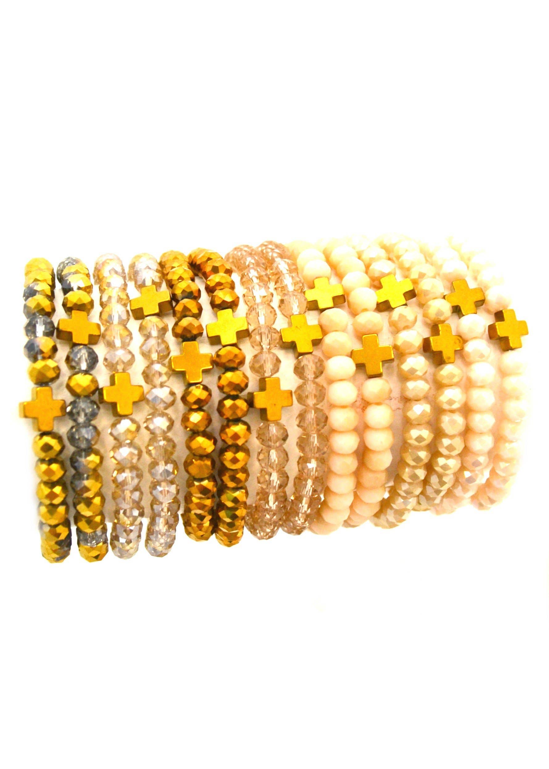 Betsy Pittard Design LLC - Wholesale  - Mini Cross⎜Neutrals0