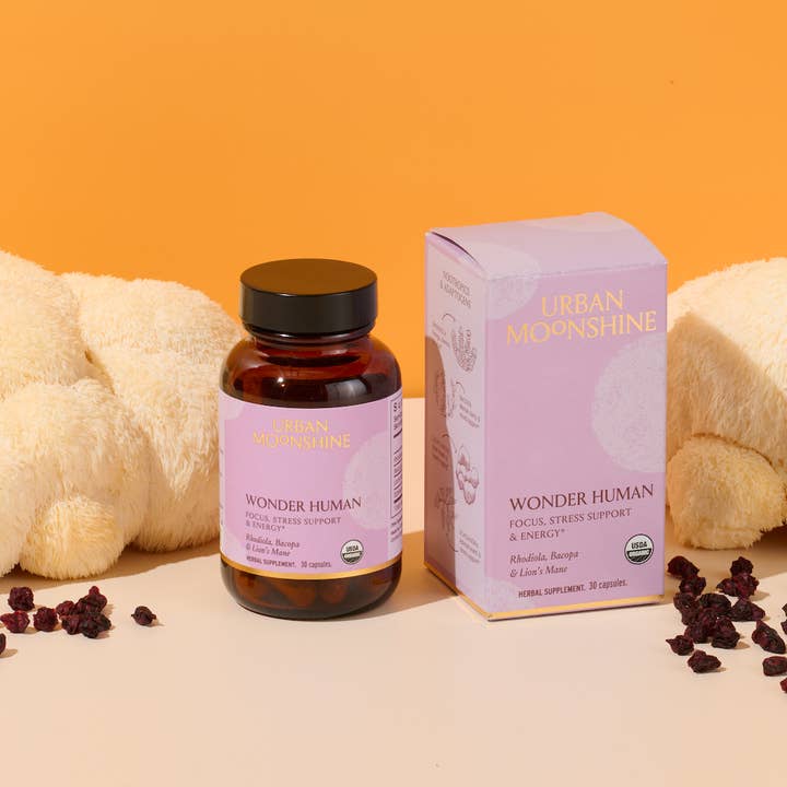 Wonder Human Herbal Capsules 30ct for wholesale by Urban Moonshine