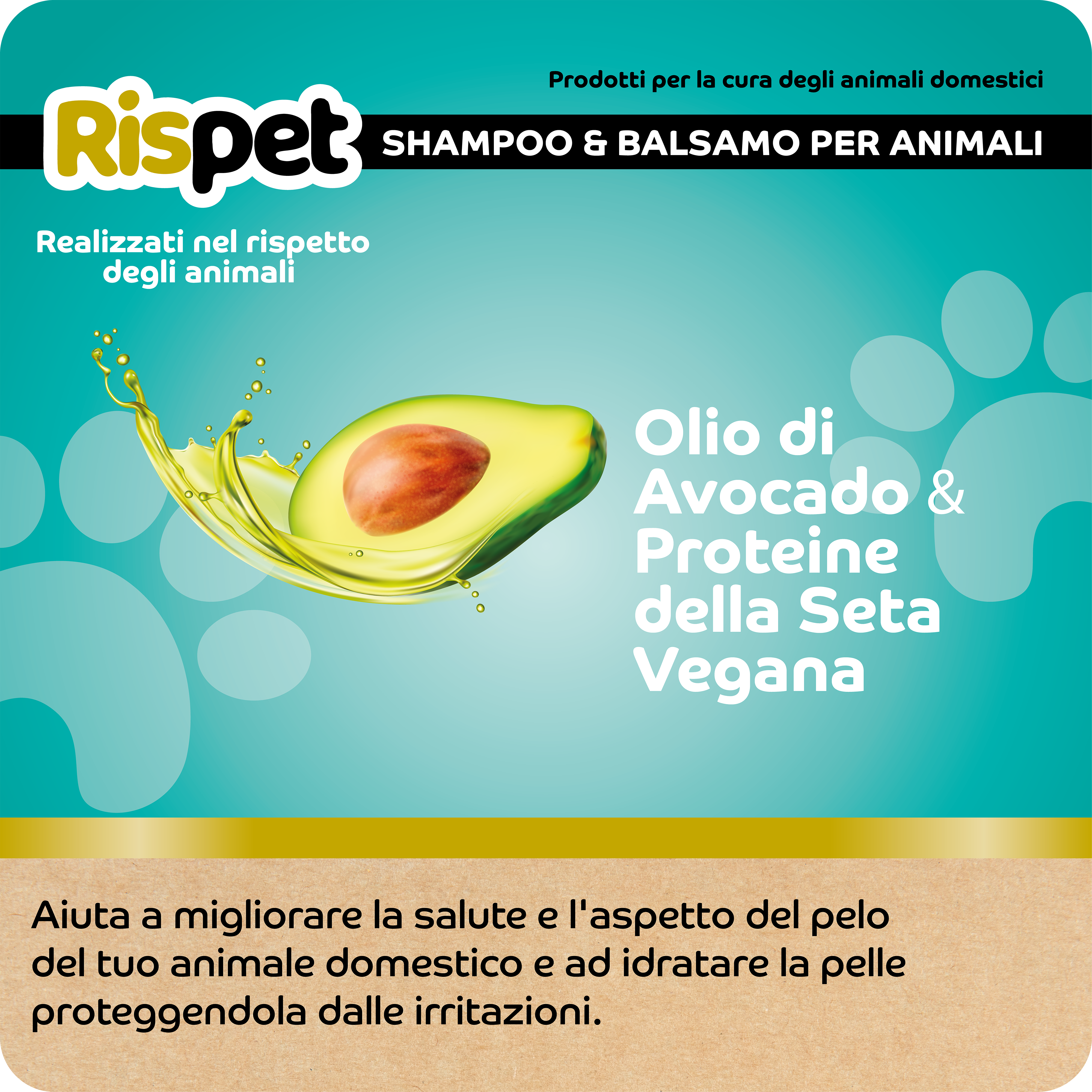 Babylino - Wholesale Pet Shampoo - Dog - Rispet Shampoo and Conditioner Avocado for Short-Haired Dogs, 370ml2