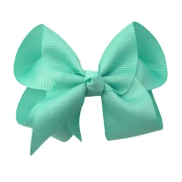 The Solid Bow – Laço para o cabelo – Criança por atacado – Arco de grosgrão sólido de 5 polegadas (1,5 polegadas)3