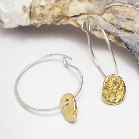 GEO Charm Hoop for wholesale by byMaraca