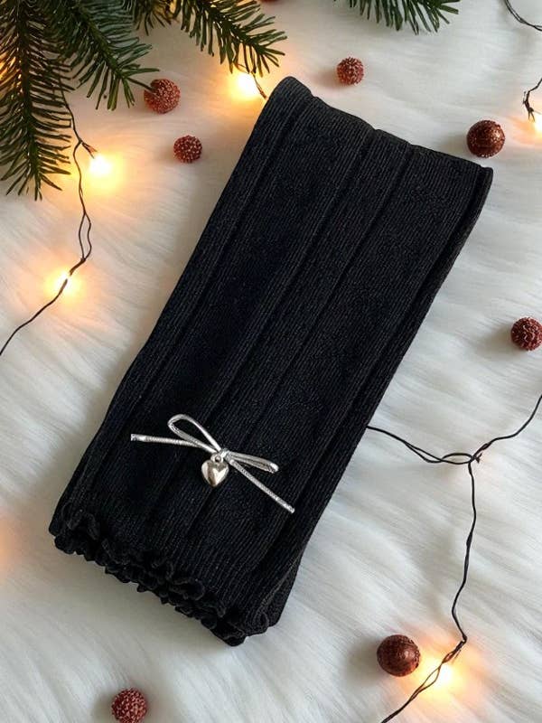 Black socks tight baby girls legging pant 250710M for wholesale by luluclothes