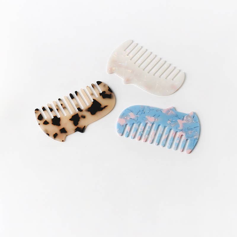 SoapElenGlen - Wholesale Hair Brush/Comb - Cute Cat Designed Acetate Hair Combs5