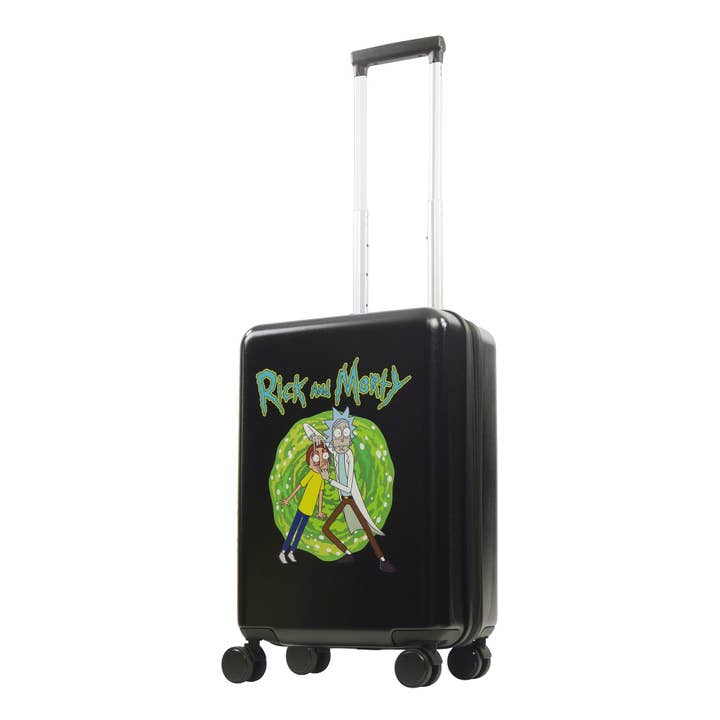 Rick and Morty Ful 22.5" Black Carry-On Luggage for wholesale by FUL Luggage (Concept One)