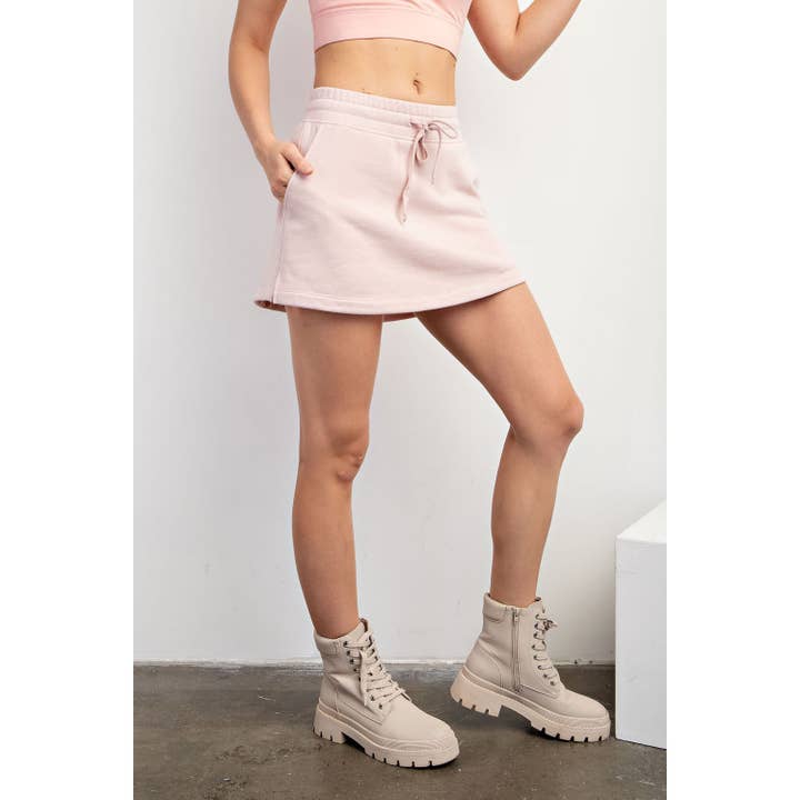 Rae Mode - Wholesale Broekrok - Dames - FRENCH TERRY KORTE ROK22