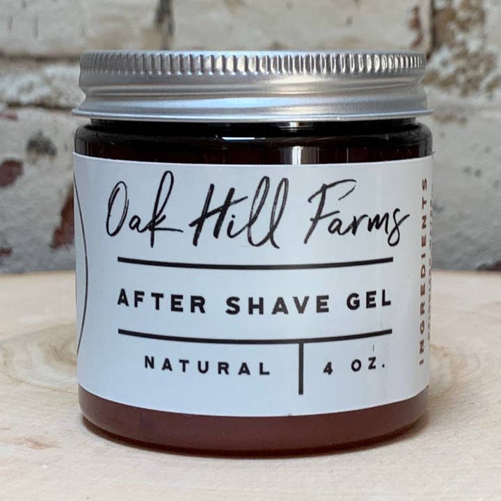 Natural After Shave Gel for wholesale by Oak Hill Farms