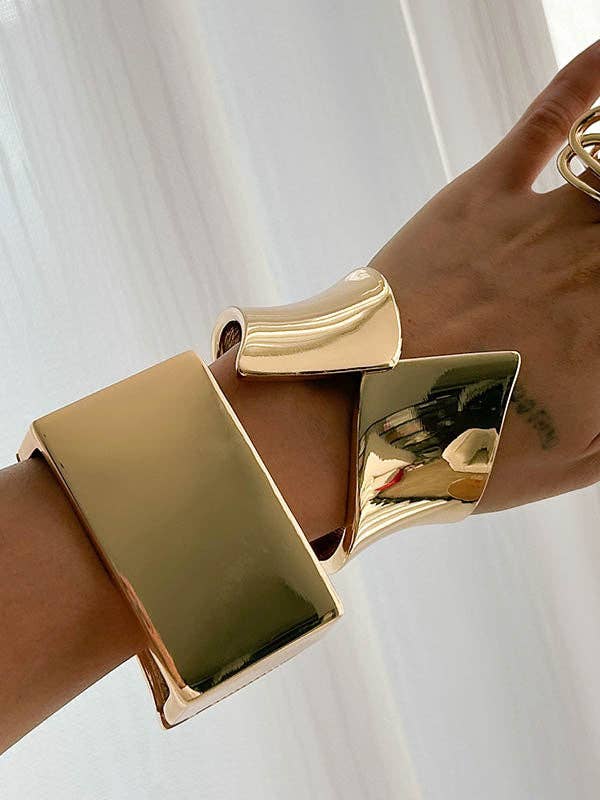 Sheer Trend - Vente Bracelet manchette - Bracelet géométrique Accessoires Bagues Accessoires4