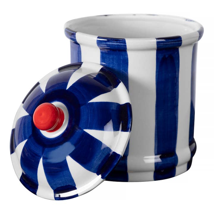 Really Nice Things - Wholesale Jar - "Bonnie" Ceramic Kitchen Jar (Blue)1