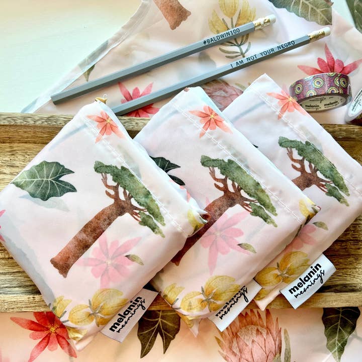 Melanin Meanings - Wholesale Grocery/Shopping Bag - Nylon Reusable Bag - Lush