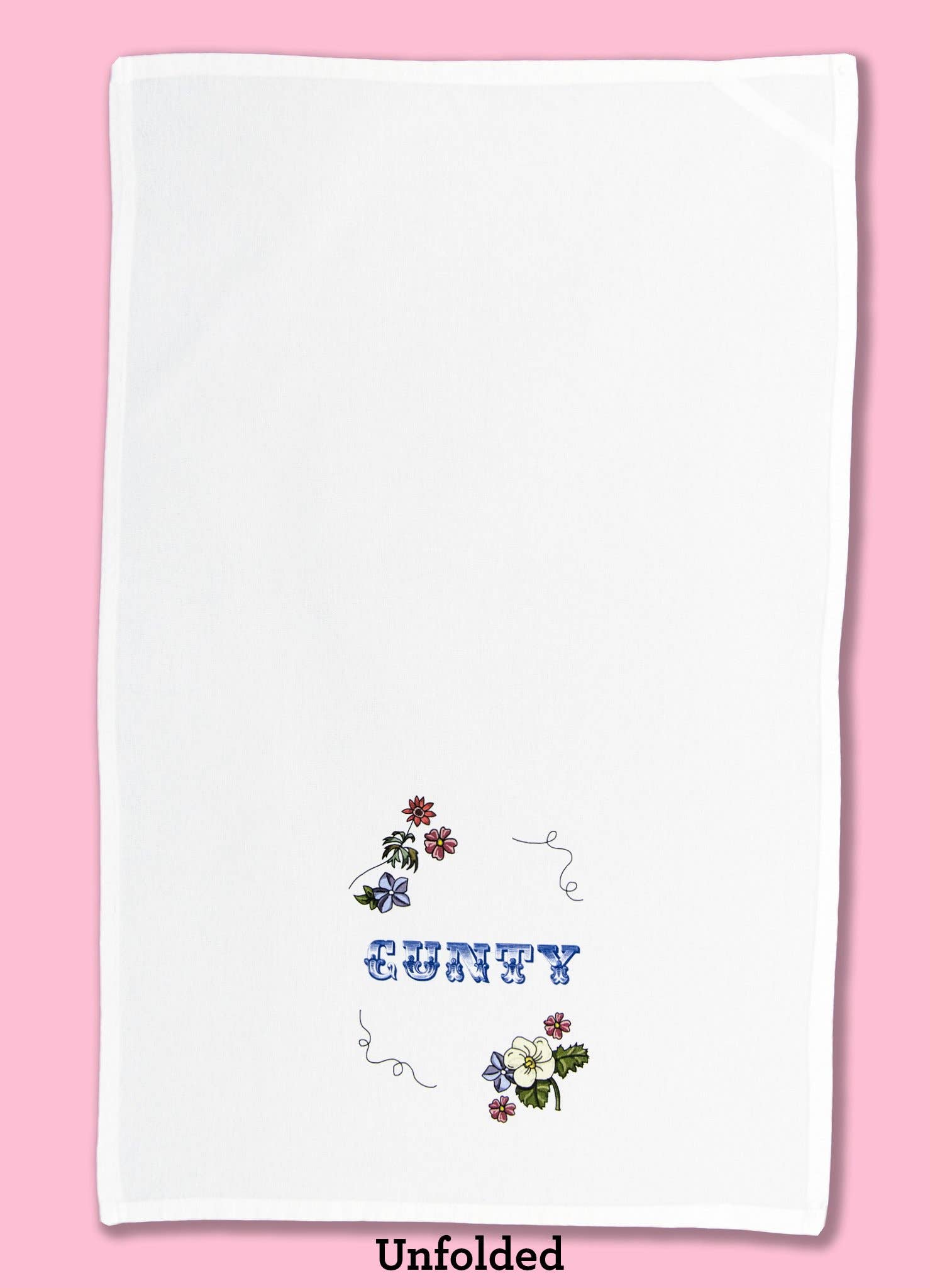 Bad Grandma Designs - Wholesale Tea Towel - Cunty Dishtowel1