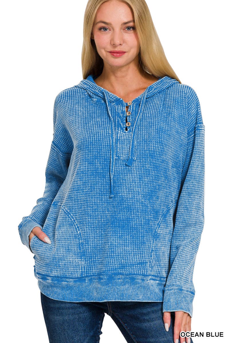 42POPS – wholesale Stickad topp - Dam – .Waffle Stickad Topp Prov5