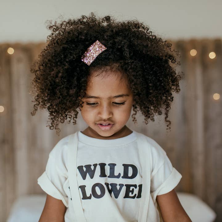 Wild Flower Kids Tee for wholesale by Savage Seeds