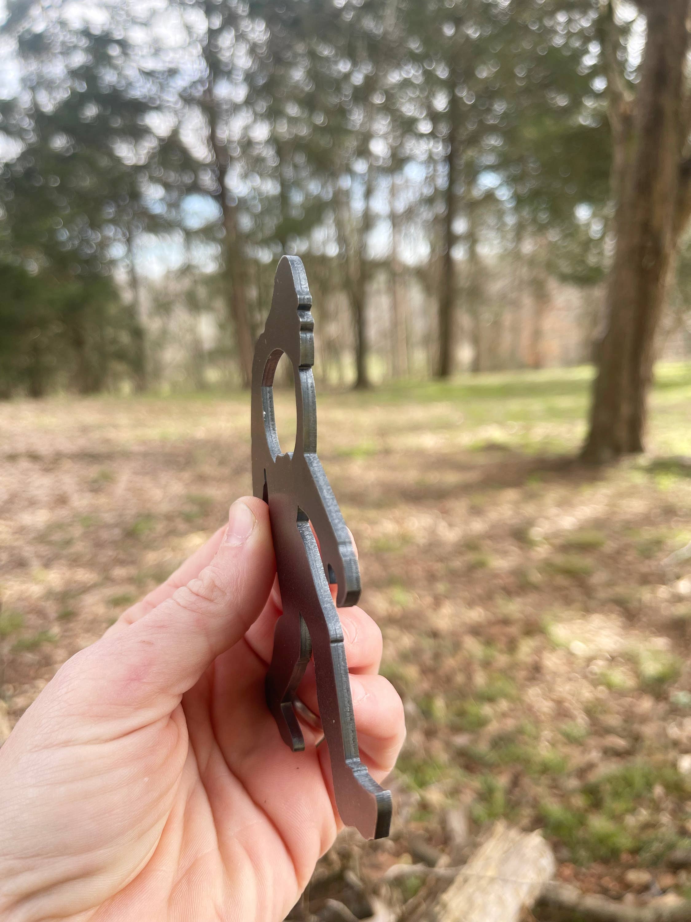 BE Creations & Designs, Inc. - Wholesale Bottle/Wine Opener - Bigfoot SasquatchYeti Bottle Opener from 11g Raw Steel3