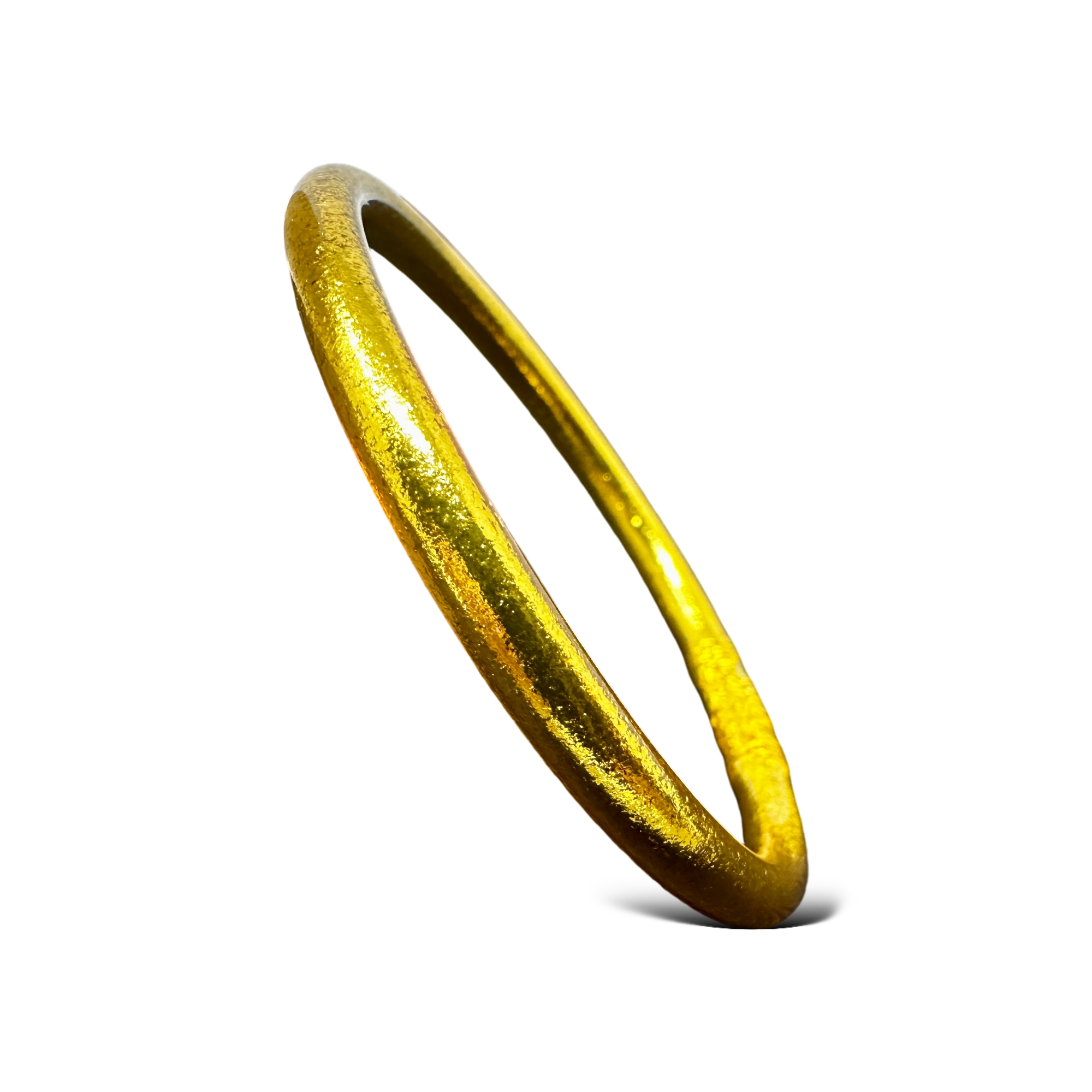 Maison Yvelise - Vente Bracelet jonc - Bracelet Bouddhiste Jonc Thaïlandais Doré à la feuille d'or0