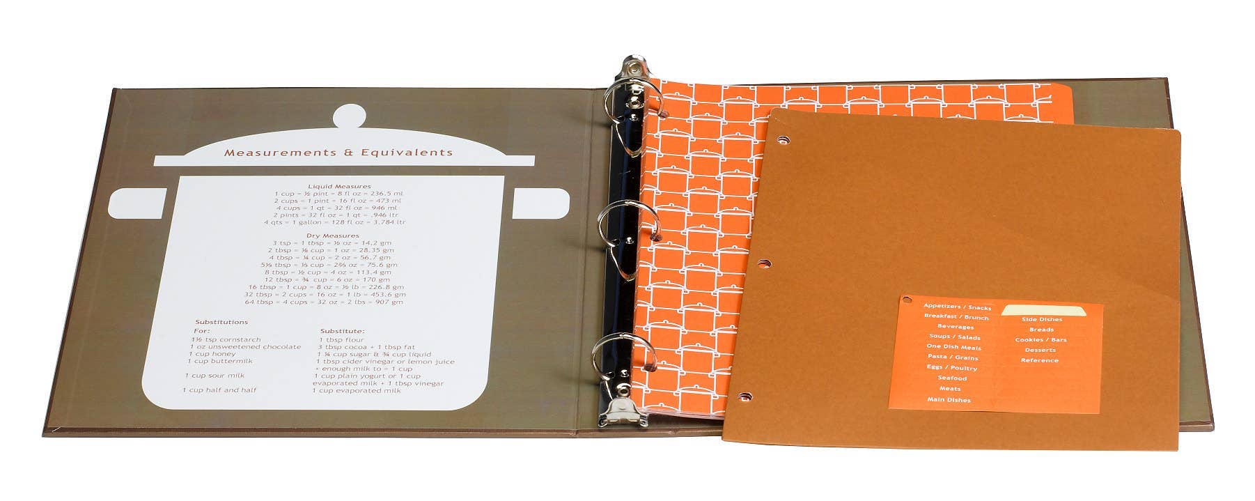 Out of the Woods of Oregon - Wholesale Cookbooks & Food - Create Your Own Coll. Recipes Cookbook - Copper/Brown2