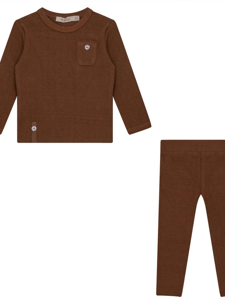 2-teiliges Set mit Brusttasche für den Großhandel von Hush.Shop