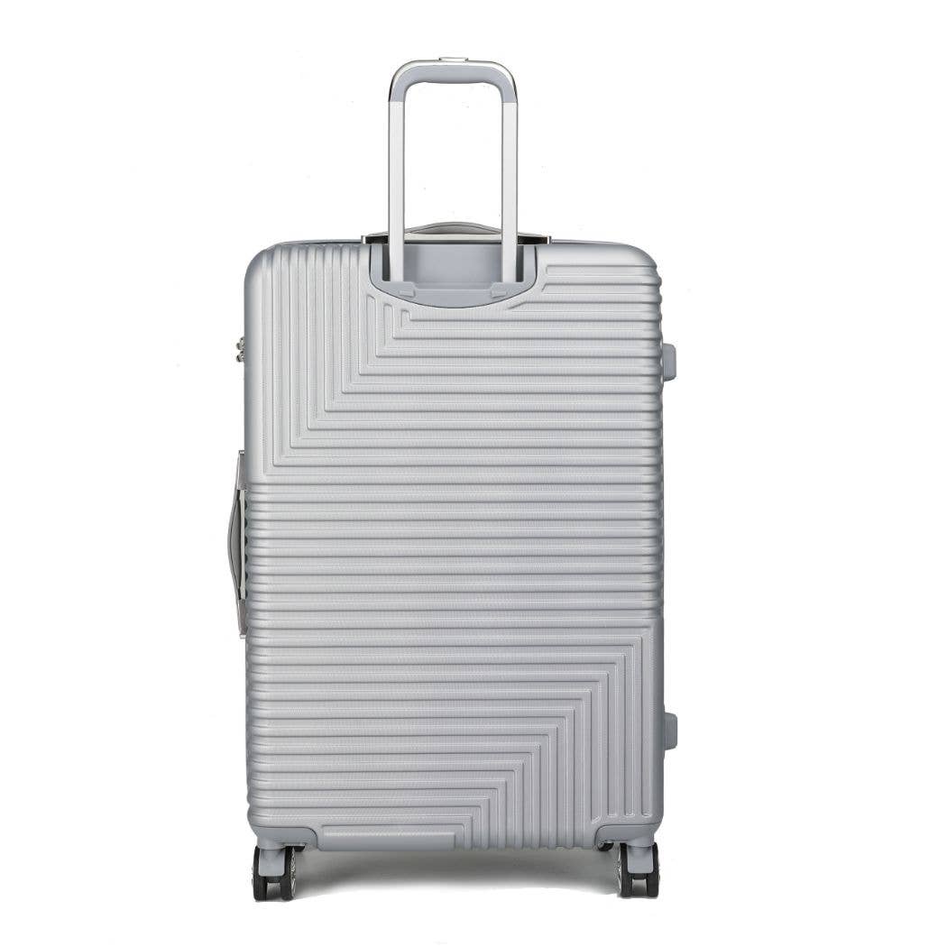 MKF Collection - Wholesale Luggage - Mykonos Luggage Set- Extra Large, Large, Medium and Small3