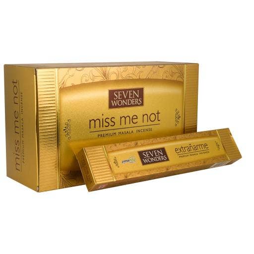International Gifts Ltd. - Wholesale Incense - Seven Wonders Miss Me Not Incense Sticks 15G 7.8``-2310