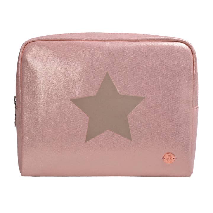 Cosmetic Bag Star-cs in Rose Gold for wholesale by cute stuff GmbH