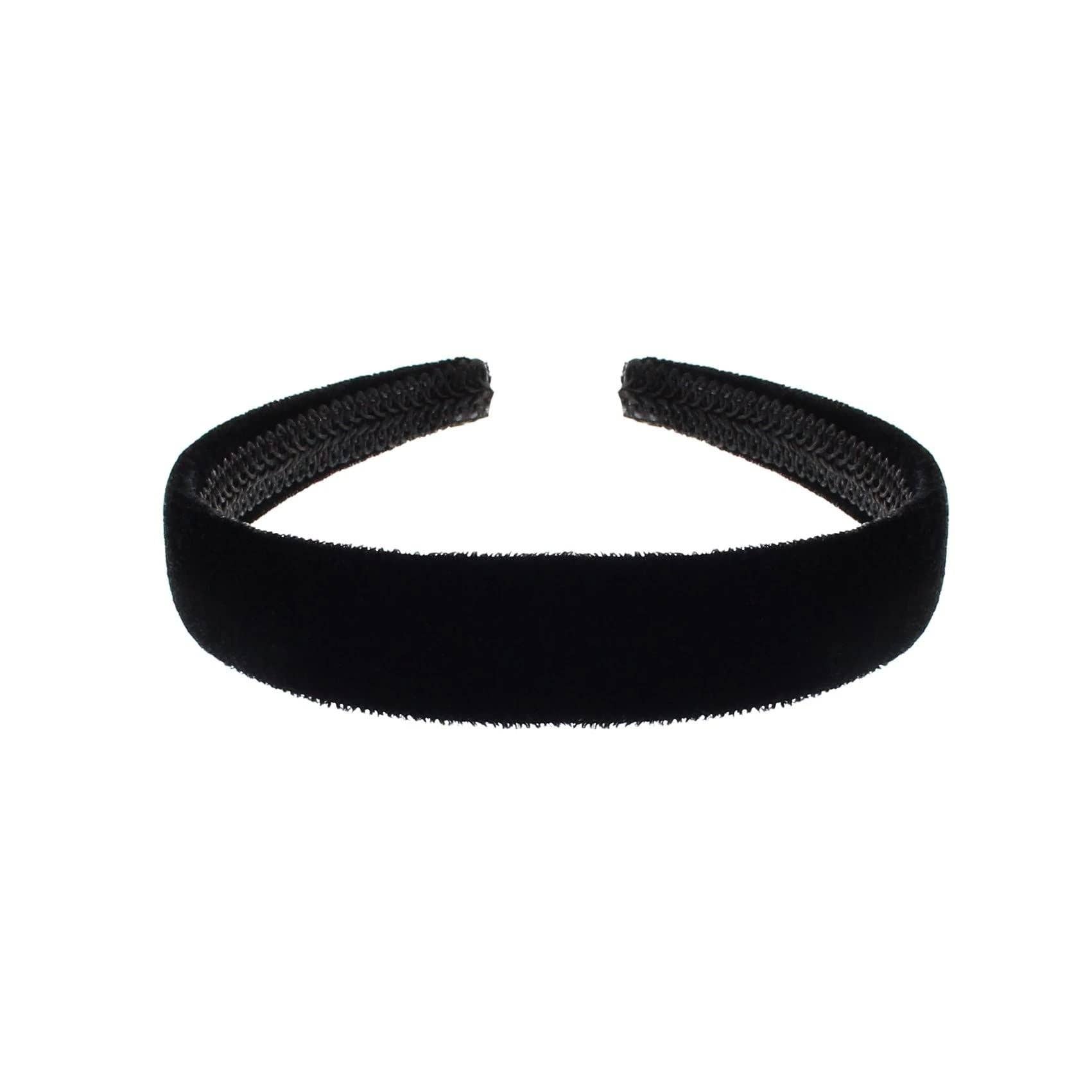 Topkids Accessories – wholesale Fashion headband – women's – Velvet Alice Bands Luxury Headband Head Band Hairband Hair Band Adult Women Ladies Girls Kids Wedding Bride Fashion Aliceband Wonderland 2.5cm 1" Thick Wide47