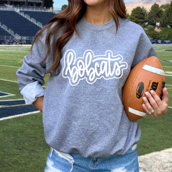 Bobcats Outline Mascot #BS7037 for wholesale by Bama Screens