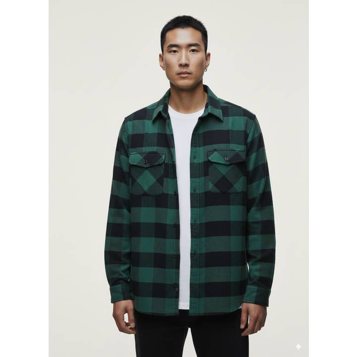 Flannel Long Sleeve Buffalo Plaid Shirt and other Purchase Wholesale flannel jackets. Free Returns & Net 60 Terms on Faire trending on Faire.