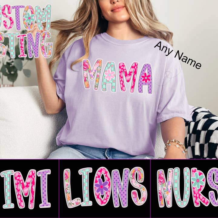 April's Sew Vinyl - Wholesale T-Shirt (Graphic) - Women's - Custom T-shirt, Adult, Youth, Mommy and Me Matching