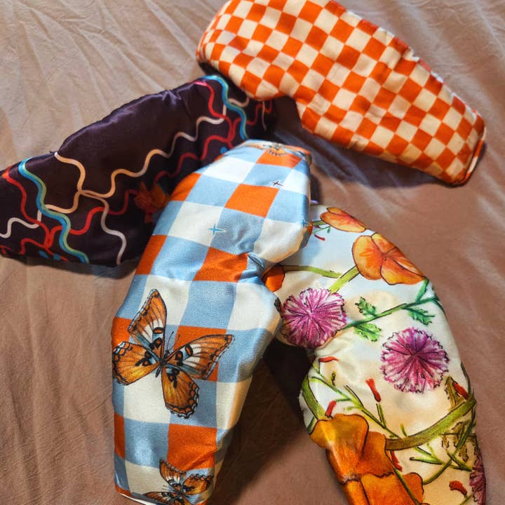 Printed Silk Sleep Eye Mask for wholesale by Adele by Adele Jackson