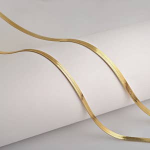Clearance Pricing BLOWOUT Dainty 24K Gold-Plated 1.5mm Bead Chain