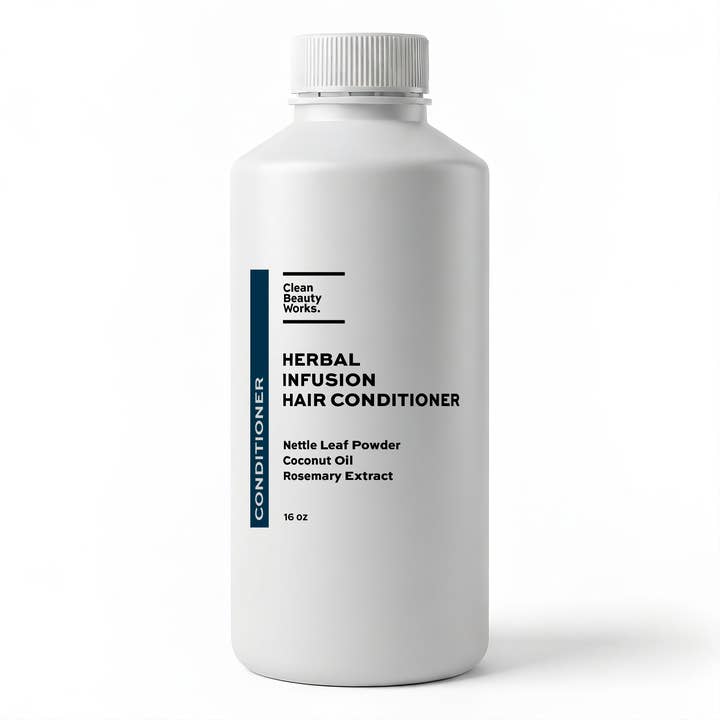 Herbal Infusion Hair Conditioner, Nettle & Rosemary for wholesale by Clean Beauty Works.