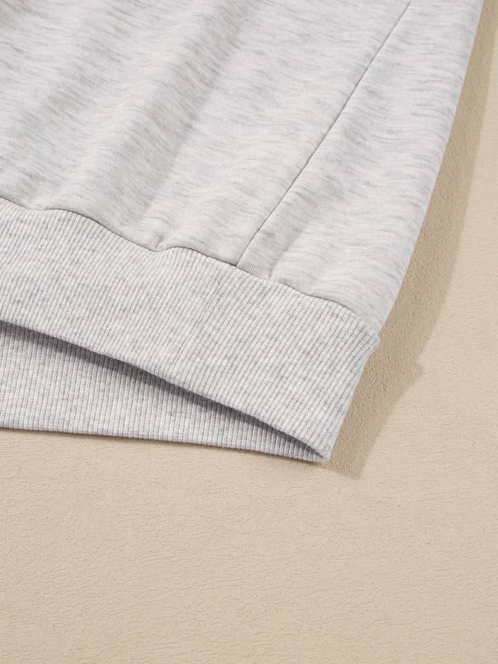 FULL TIME PURCHASE - Wholesale Lounge Set - Women's - Polo Collar V Neck Pullover and Drawstring Sweatpants Set15