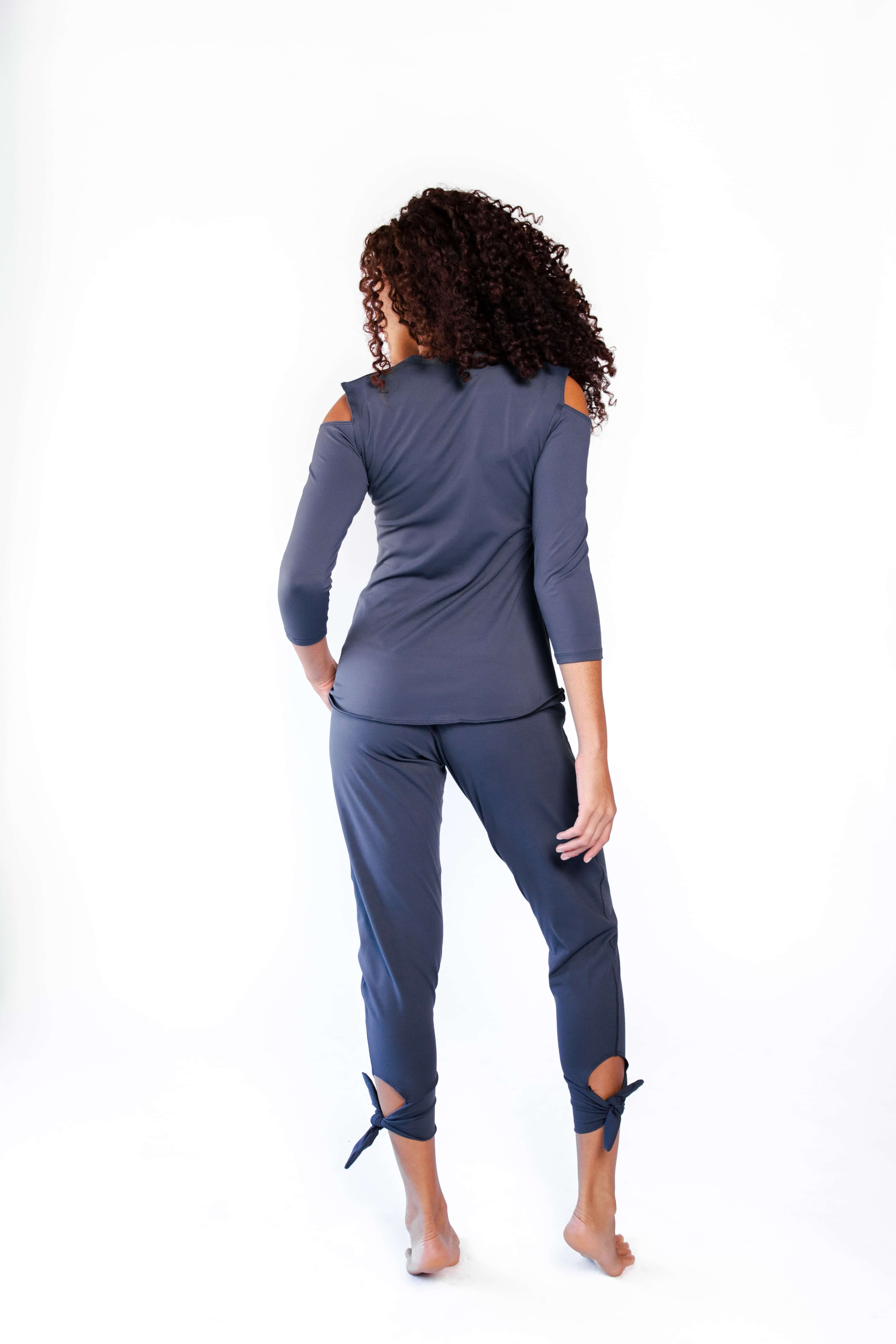 Yoga Democracy - Wholesale Lounge Sweatpants/Joggers - Women's - Sunday Jogger in Navy Blue3