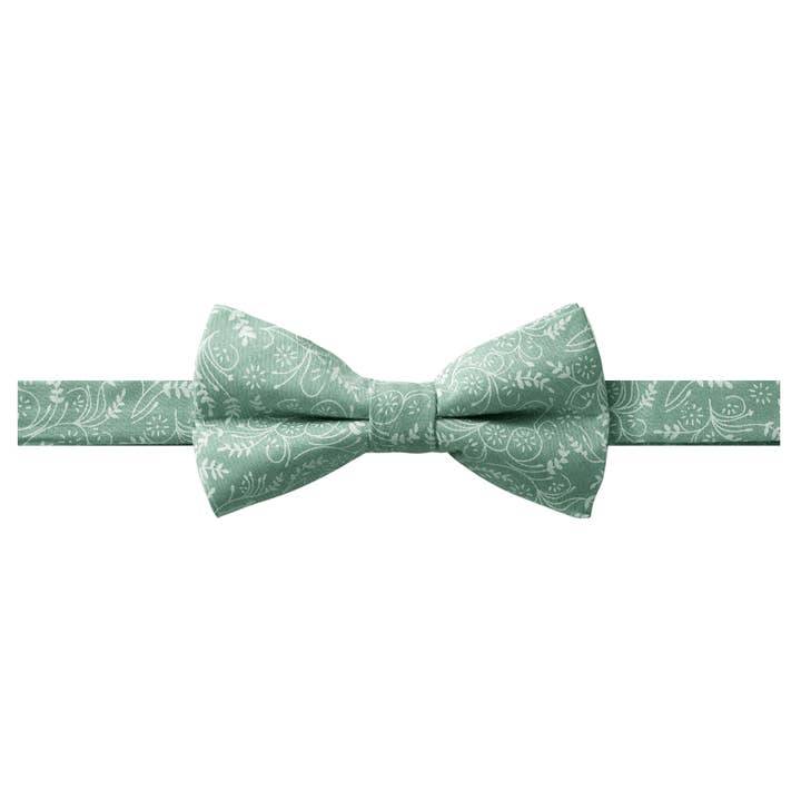 Men's Floral Cotton Bow Tie for wholesale by Jacob Alexander