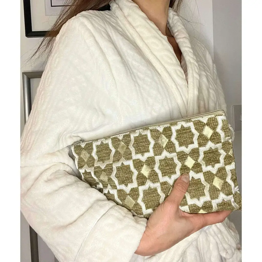 Moroccan Natural bazaar - Wholesale Makeup/Cosmetic Bag - Moroccan Ziliji Make Up bag, Cosmetic bag, Travel Toiletry1