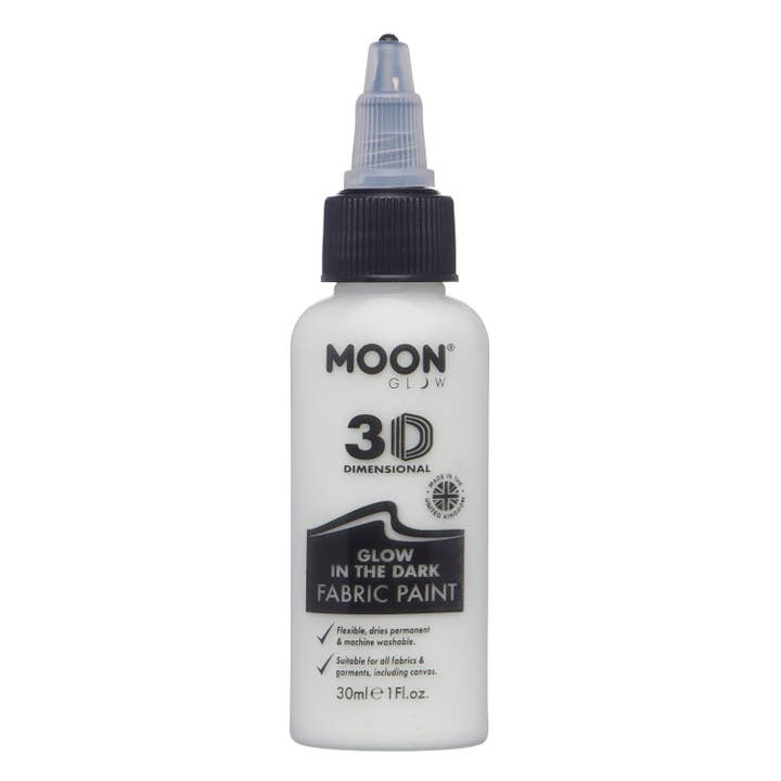 Moon Makeup - Wholesale Fabric Paint - Glow in the Dark 3D Fabric Paint20